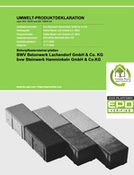 UMWELT-PRODUKTDEKLARATION